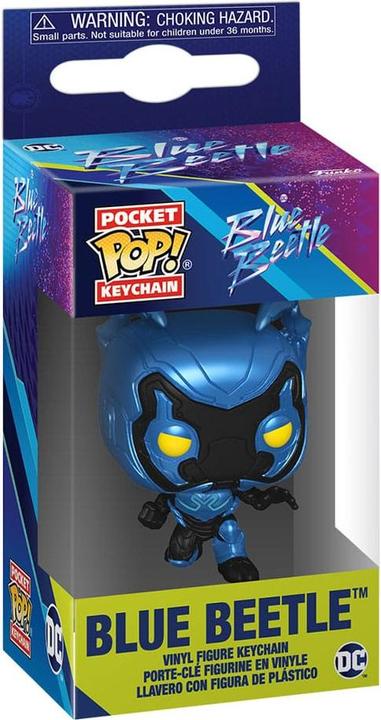 Actual product image Funko Blue Beetle présentoir porte-clés Pocket POP! Vinyl Blue Beetle 4 cm (12)