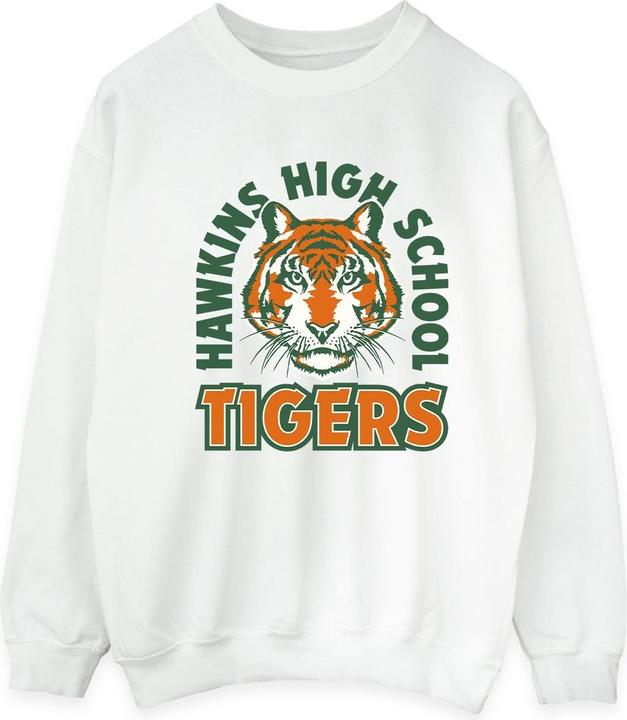 Actual product image Netflix Mens Stranger Things Hawkins Arch Tiger Sweatshirt (S)