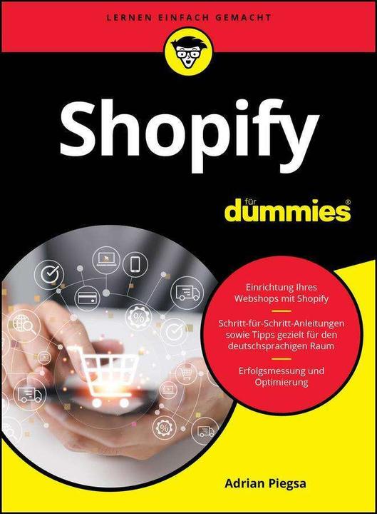 Produktbild Shopify für Dummies (Deutsch, Adrian Piegsa, 2024)