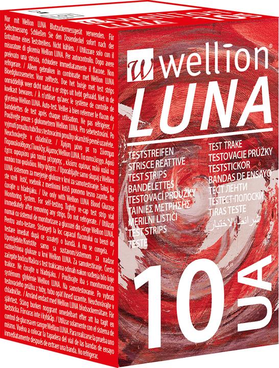 Immagine prodotto Wellion Strisce reattive per acido urico Luna (Strisce reattive)