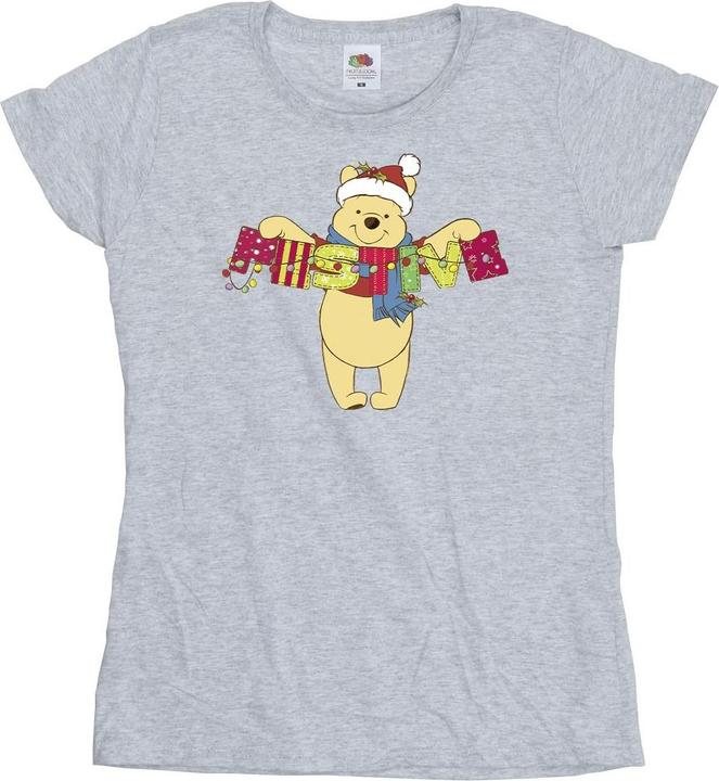 Disney Winnie The Pooh Festive TShirt (XXL)