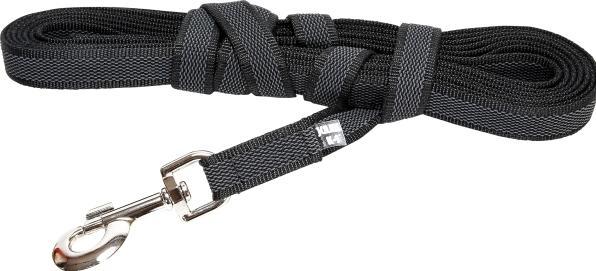 Produktbild Julius-K9 Gummierte Leine mit Schlaufe Schwarz - Grau Grösse 5 (5, Hund, Allgemein)