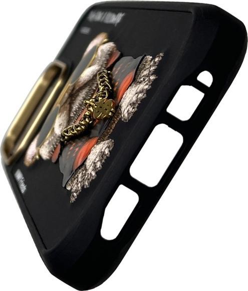 Produktbild Nimmy case iPhone 16 Pro Max 6.9" black Glasses Cool Dog (Apple iPhone 16 Pro Max)