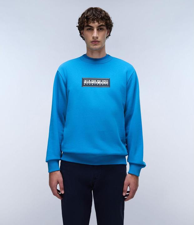 Produktbild Napapijri sweatshirt mit rundhalsausschnitt und logo b-box (XL)