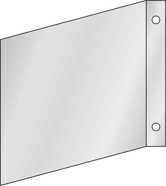 Immagine prodotto Promat Insegna a bandiera per montaggio a soffitto o a parete, tipo: 01200