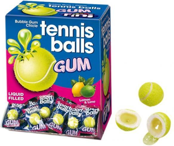Immagine prodotto FT Gomma da masticare a palla da tennis (200 pz., 1000 g)