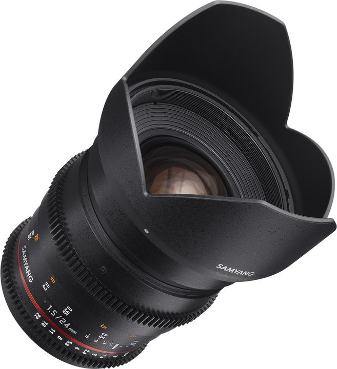 Immagine prodotto Samyang 24mm T1.5 VDSLR II Canon EF (Canon EF, Full-frame)