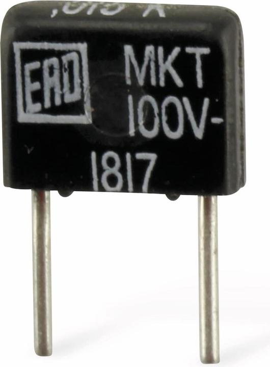 Actual product image Vishay ROEDERSTEIN film capacitor MKT1817, 15 nF