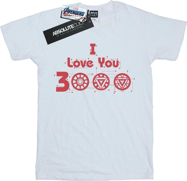 Produktbild Avengers Endgame I Love You 3000 Circuits TShirt (3XL)