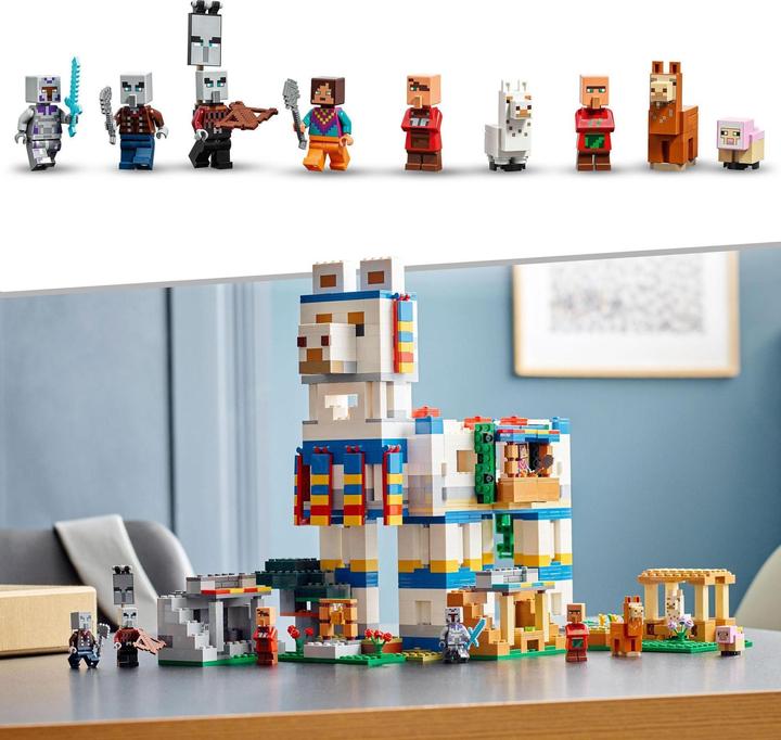 Produktbild LEGO Das Lamadorf (21188, LEGO Minecraft)