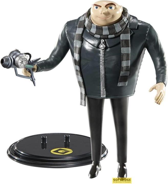 Actual product image Noble Collection Minions Bendyfigs Gru
