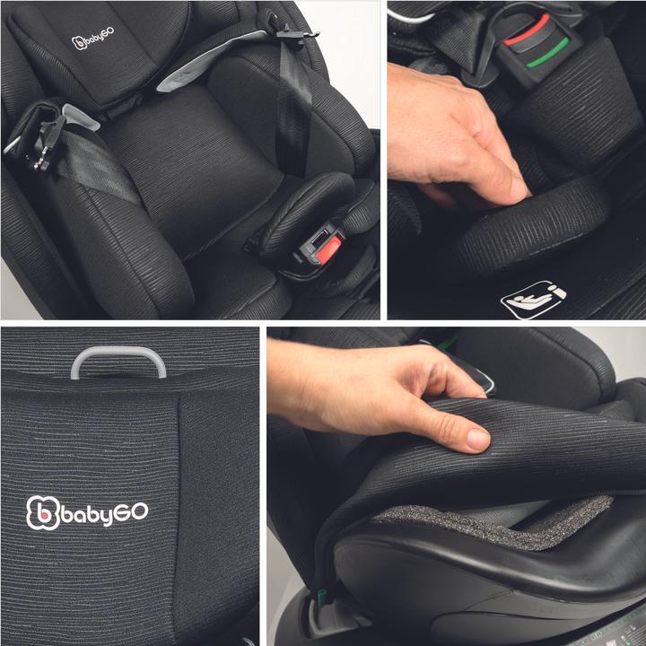 Produktbild BabyGo Protection 360 black (Kindersitz)