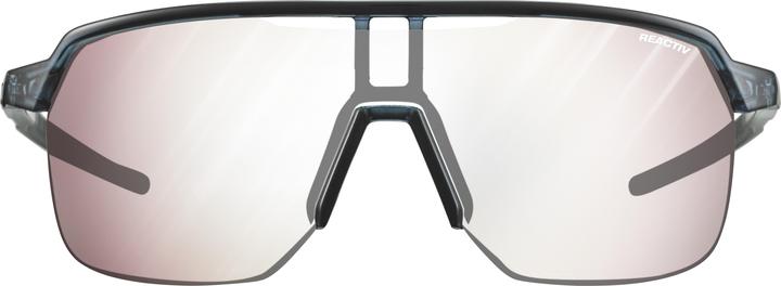 Actual product image Julbo Frequency Reactiv 0-3 (Black, Blue transparent, Reactive S0-3 High Contrast (VLT 15-87%))