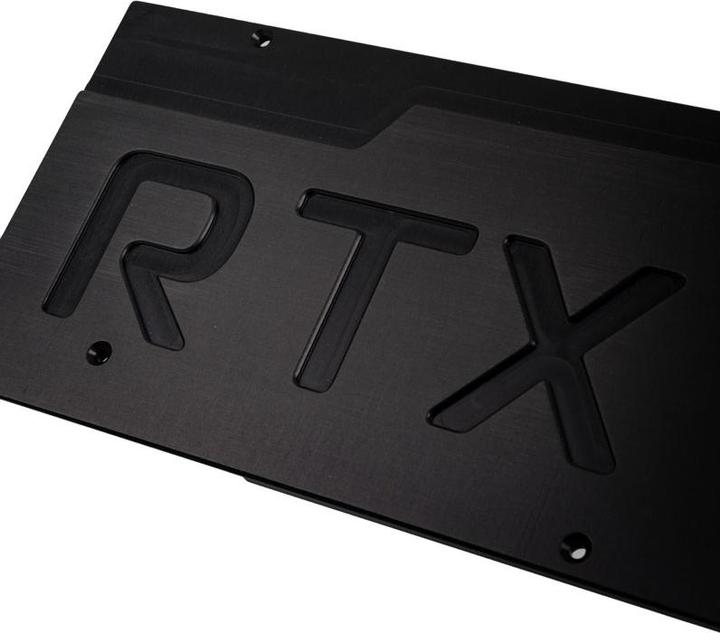 Actual product image Aqua Computer Backplate for kryographics NEXT RTX 2080, passive