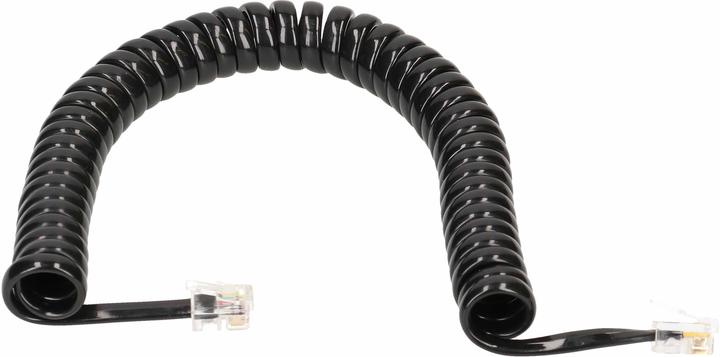 Produktbild Max Hauri Telefon Hörerkabel spiralisiert 0.4m