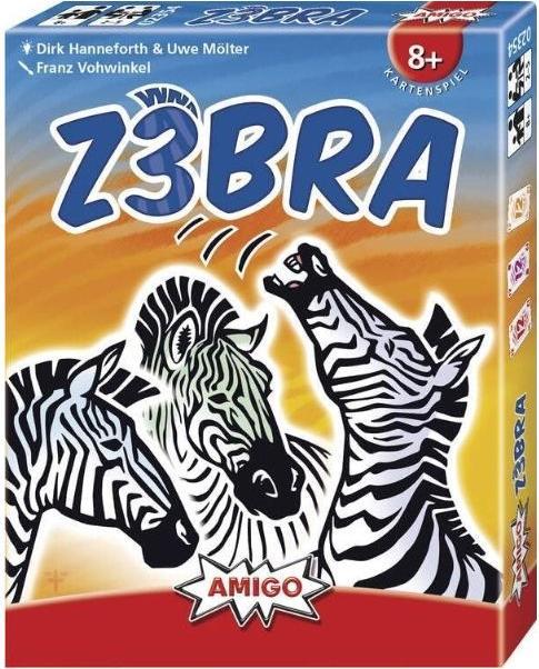Actual product image Amigo Card game Z3BRA from 8 years (German)