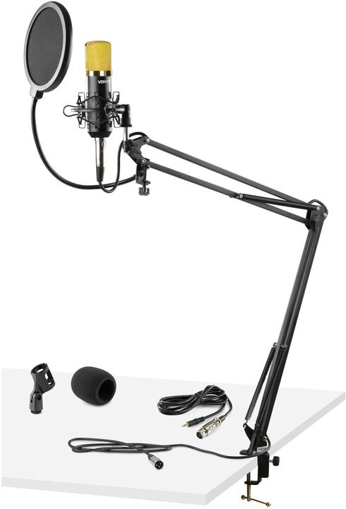Actual product image Vonyx Condenser Microphone Studio Set