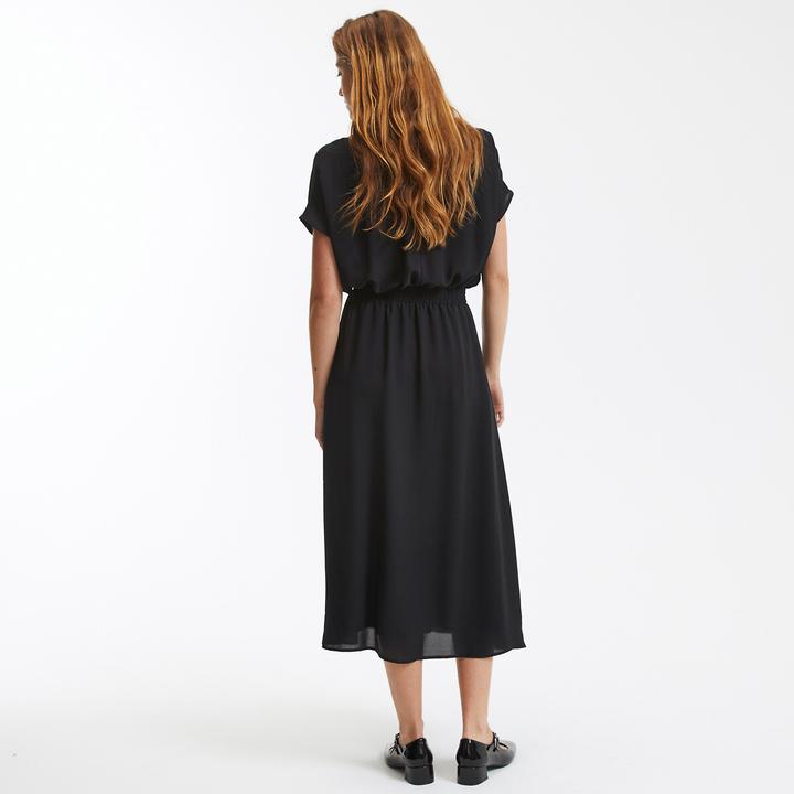 Immagine prodotto La Redoute Collections Maxi abito svasato con vita smocked (38)
