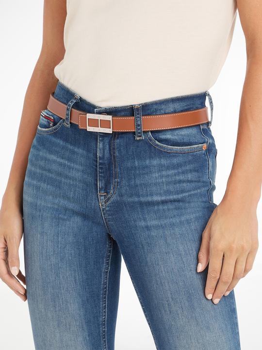 Image du produit Tommy Hilfiger Ceinture de pantalon pour femme TJW Heritage Lock Cuir (90)