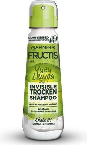 Actual product image Garnier Invisible Shampoo with the scent of yuzu lemon (Invisible Shampoo) 100 ml (100 ml, Dry shampoo)