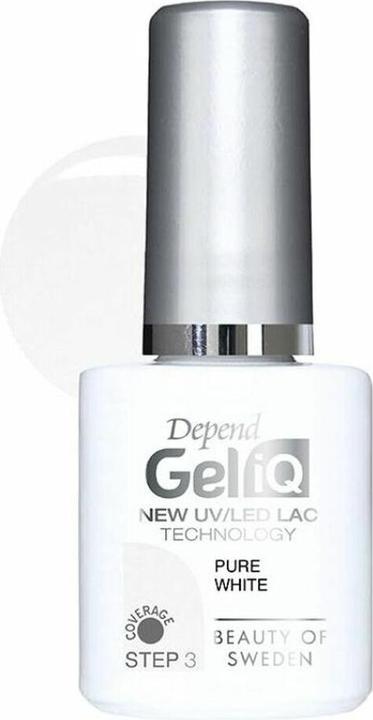 Beter Besser Depend Gel Iq Esmalte Reinweiss 41000 (Pure White, Gel-Effekt Nagellack)