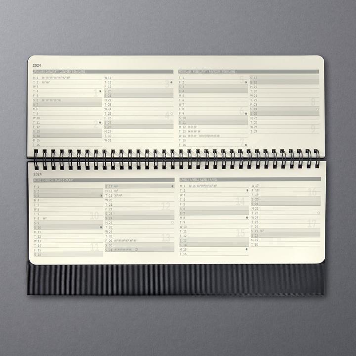 Actual product image Sigel Desk calendar (Special, Hardcover, German, French, English, Dutch)