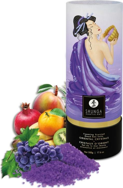 Image du produit Shunga Oriental Crystals Bath Salts Exotic Fruits 500 gram (Perle de bain)