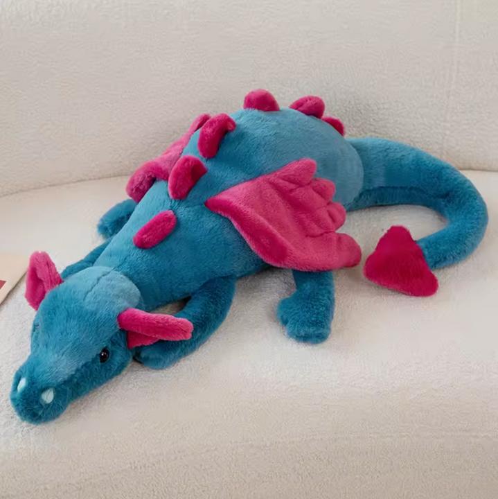 Actual product image Tinisu Schlafender Drache Kuscheltier - 30 cm Plüschtier weiches Stofftier (30 cm)