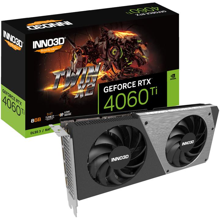 Produktbild Inno3D GeForce RTX 4060 Ti Twin X2 (8 GB)