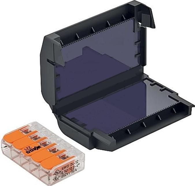 Actual product image HellermannTyton IPX8 underground cable sleeve with 2-component gel