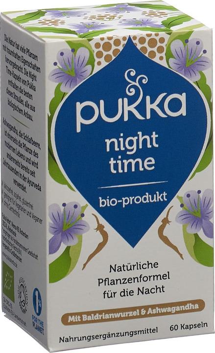 Produktbild Pukka Night Time Kapsel NEM Bio (60 Stück, 178 g)
