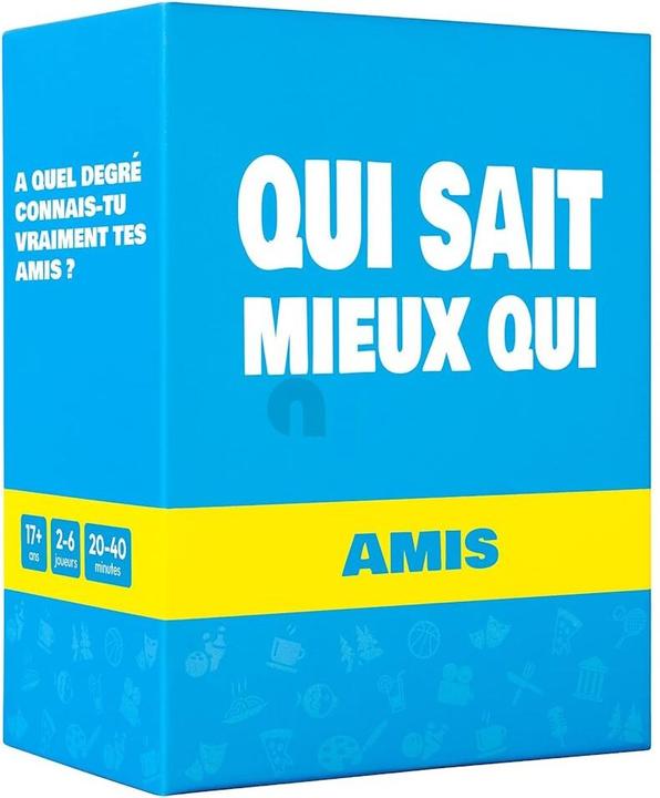 The World Game Qui sait mieux qui - Amis (Français)