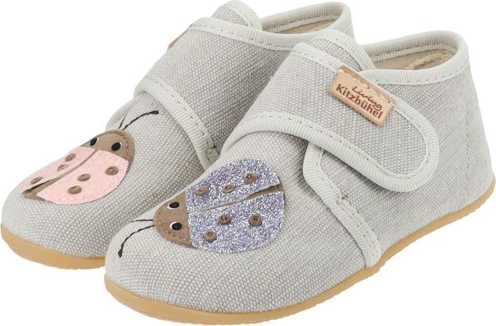 Image du produit Living Kitzbühel Les pantoufles de sont en textile doux et ornées de jolies coccinelles. (18)