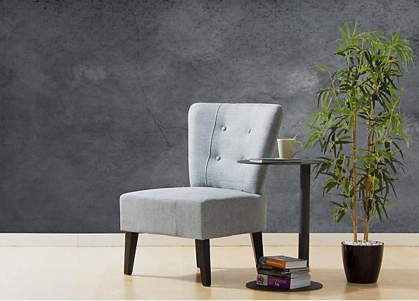 Immagine prodotto Paperflow Poltrona BRIGHTON, piedini in legno massello, grigio chiaro.