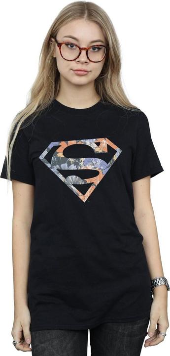 Produktbild Superman Floral Logo 2 TShirt (XXL)