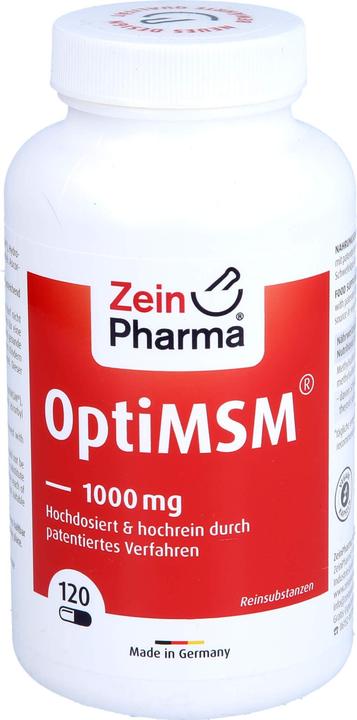 Image du produit Zein Pharma OptiMSM (120 pièce(s), Capsules, 135 g)