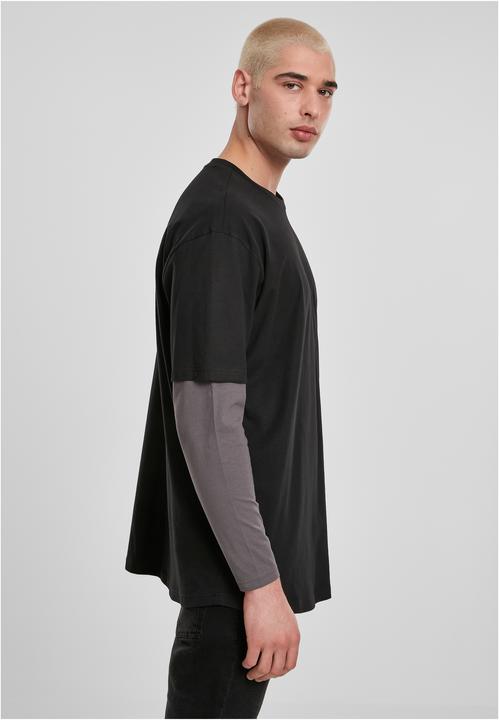 Produktbild Urban Classics Oversized Shaped Double Layer LS Tee (XL)