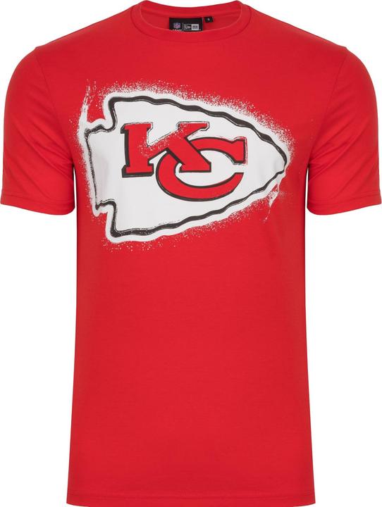 New Era NFL Shirt - SPRAY Kansas City Chiefs rot - M (M)