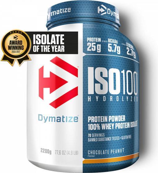 Immagine prodotto Dymatize ISO 100 Idrolizzato (Cioccolato, Arachide, 1 pz., 2264 g)
