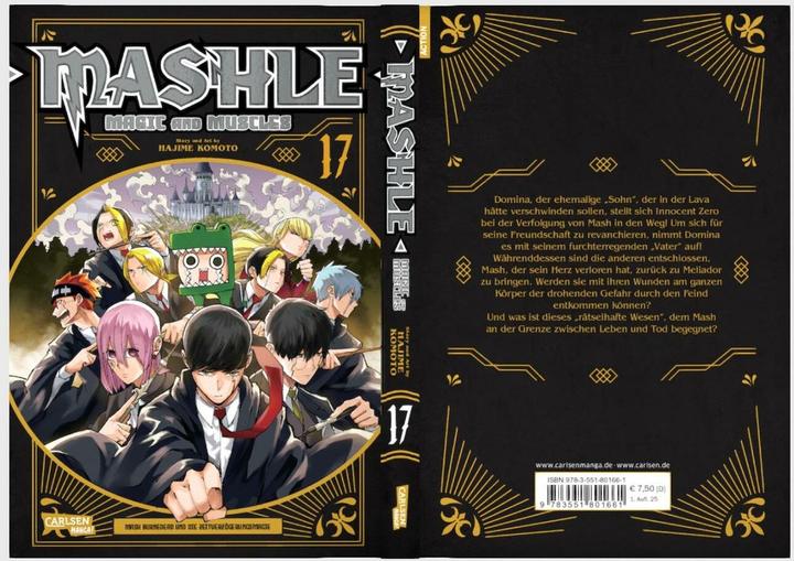 Produktbild Mashle: Magic and Muscles 17 (Deutsch, Hajime Komoto, Katrin Stamm, 2025)