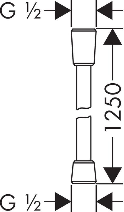 Produktbild hansgrohe Isiflex (125 cm)