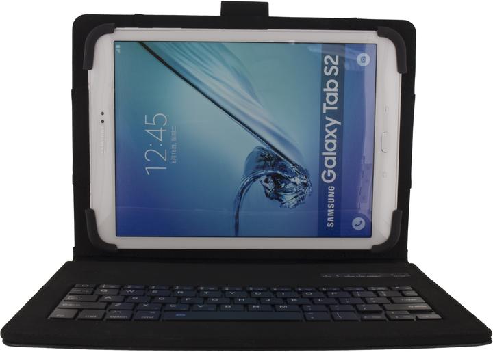 Immagine prodotto Mobilizera Tastiera Universale Tablet Premium Bluetooth Custodia 9-10 Sort Qwerty (Ing. Int., Lumia 2520, IPad Air 10.9 (2020), IPad Pro 9.7, iPad Pro 10.5, iPad Air, MediaPad T1 10, IPad 9.7 (2017), Camera, IPad 2, iPad 10.2 (2020), IPad 9.7 (2018), iPad 4, iPad Air 2, Galaxy Tab 10.1 P7100, Superficie 2, Playbook, Scheda Galassia S 10.5, IPad 10.2 (2021), MeMo Pad 10)