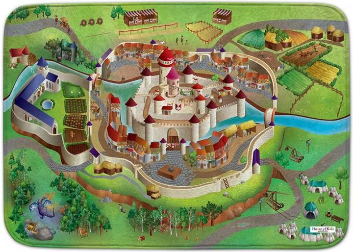 Actual product image Achoka Play Carpet Middle Ages (100 x 150 cm)