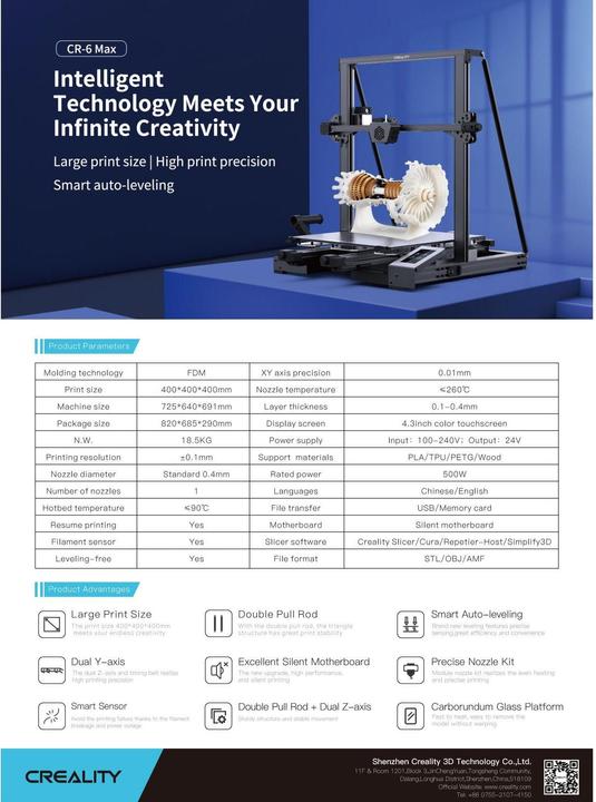 Produktbild Creality CR-6 Max