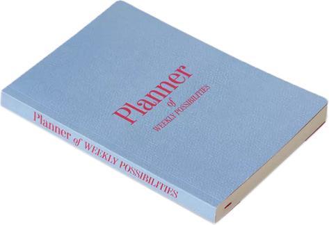 Image du produit Printworks Weekly - Planner of weekly possibilities bleu (Anglais)