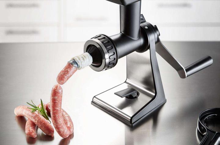 Actual product image GEFU Drum grater with meat grinder attachment