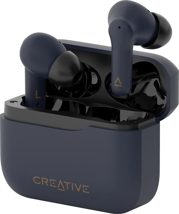 Immagine prodotto Creative Zen Air Plus In-ear Bluetooth Handsfree Ακουστικά με Αντοχή στον Ιδρώτα και Θήκη Φόρτισης Μ (ANC, 8 h, Senza fili)