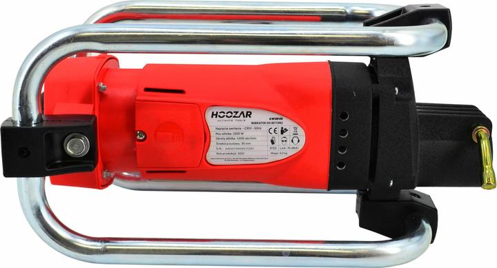 Produktbild Hoozar Concrete vibrator 2300W, with a 4m shaft