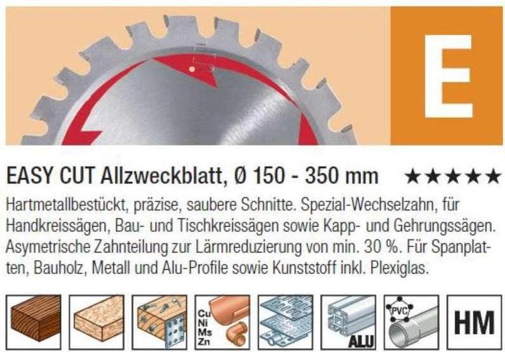 Produktbild kwb Kreissägeblatt Hm 150X16 33E