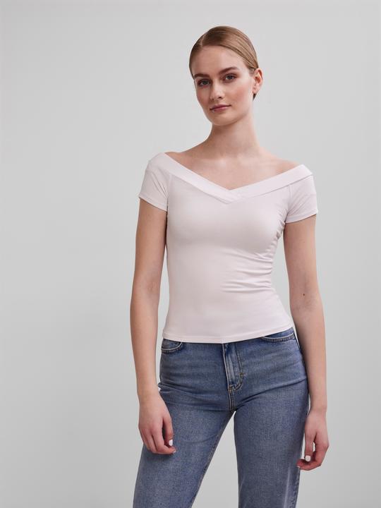 Image du produit Pieces Pcmaliva Ss Off Shoulder V-Neck Top Noos (L)